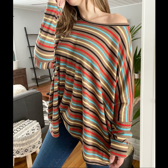 'Spice of Life' Striped Top - Picture 8 of 8